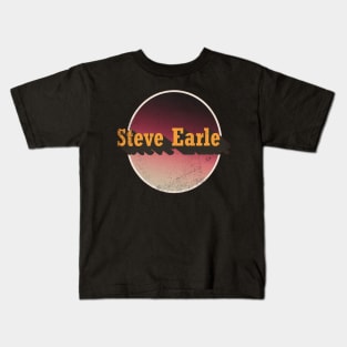 Steve Earle Vintage Nyindir Kids T-Shirt